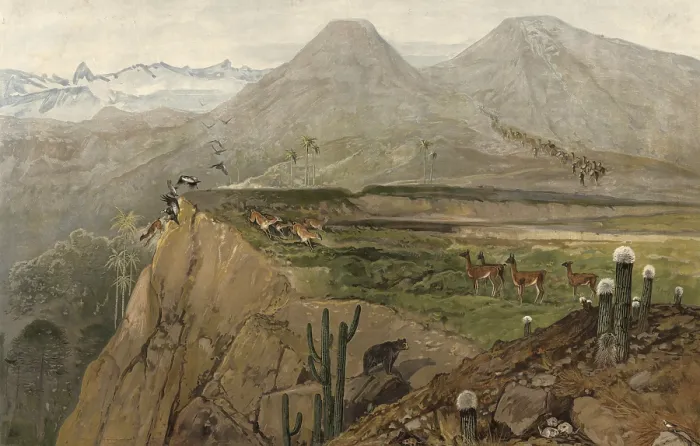 Framed Print : Landscape in the Cordilleras, Cordillera