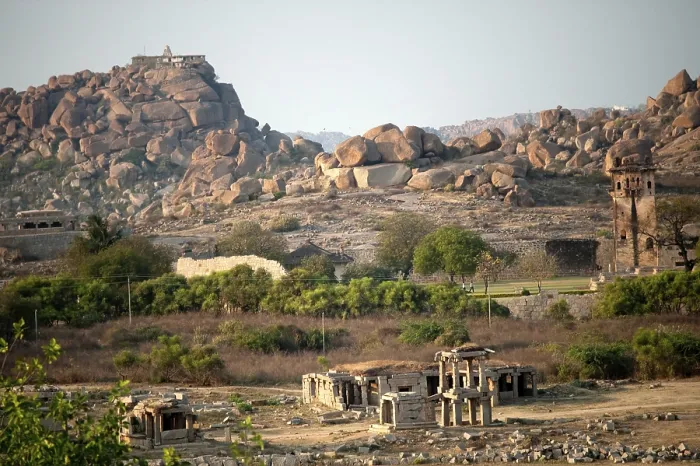 Framed Print : Landscape at hampi, Karnataka, India Framed Print : Landscape at hampi, Karnataka, India