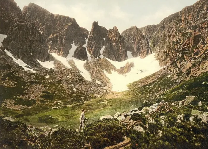 Framed Print : Landscape in the KrkonoTe Mountains