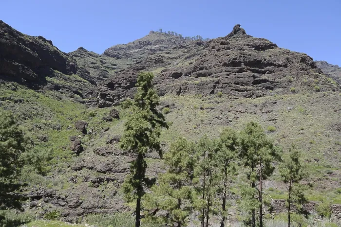 Framed Print : Landscape, Mogan, Gran Canaria