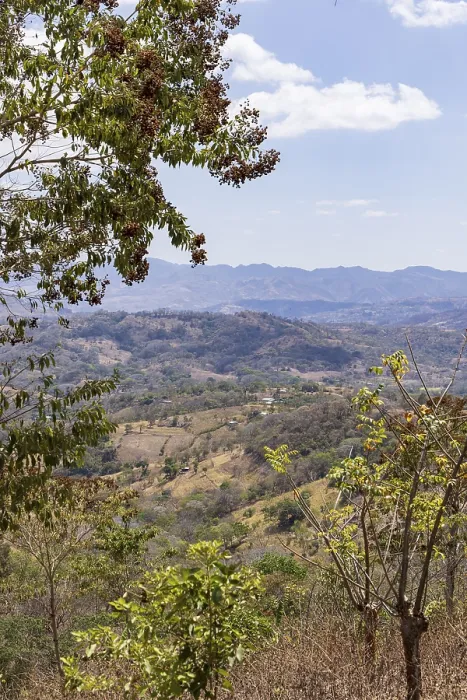 Framed Print : Landscape with mountains of Northern Nicaragua