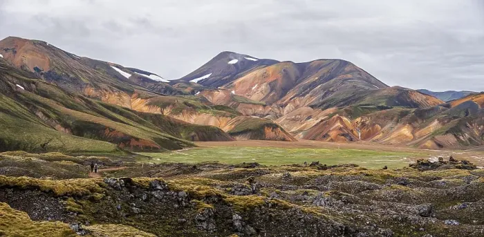 Framed Print : Landscape near Landmannalaugar