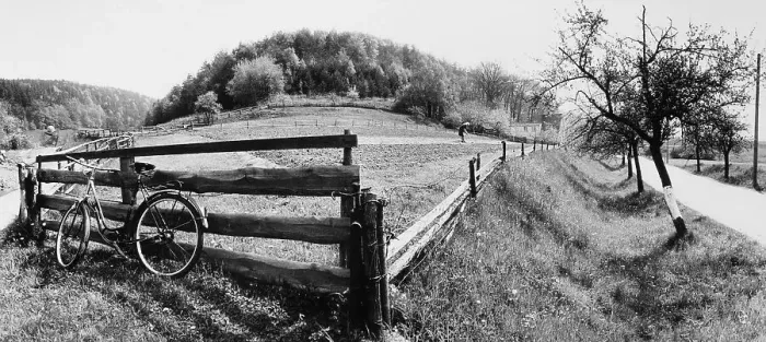 Framed Print : Landscape near Poessneck, Thuringia Framed Print : Landscape near Poessneck, Thuringia