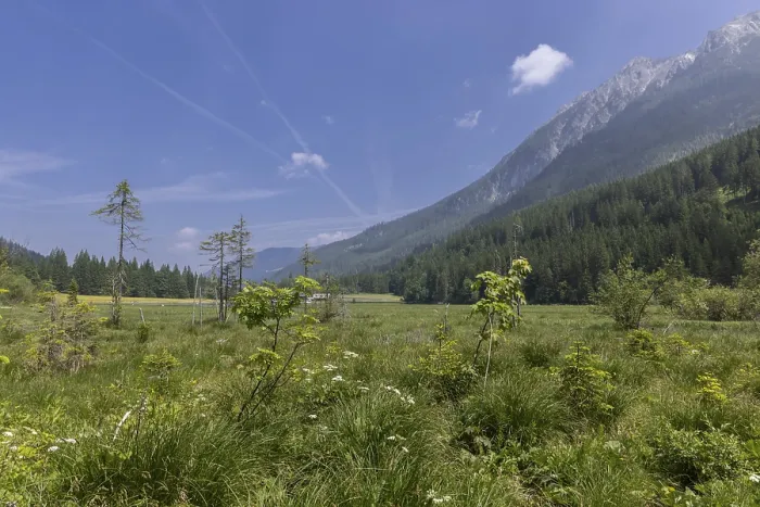 Framed Print : Landscape panorama, Jagersee