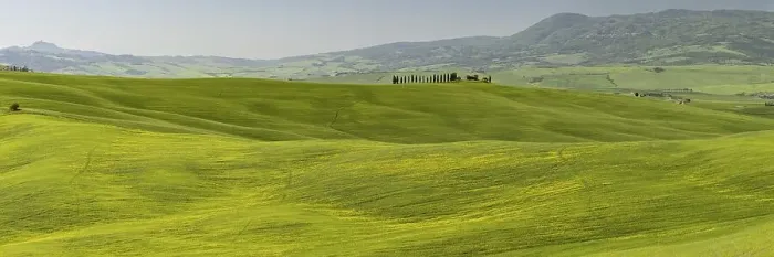 Framed Print : Landscape around Pienza, Val dOrcia Framed Print : Landscape around Pienza, Val dOrcia