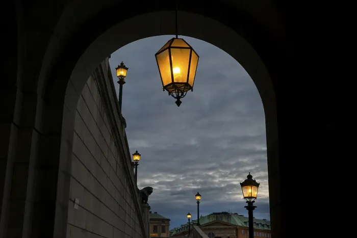 Framed Print : Lantern walk at the Royal Palace