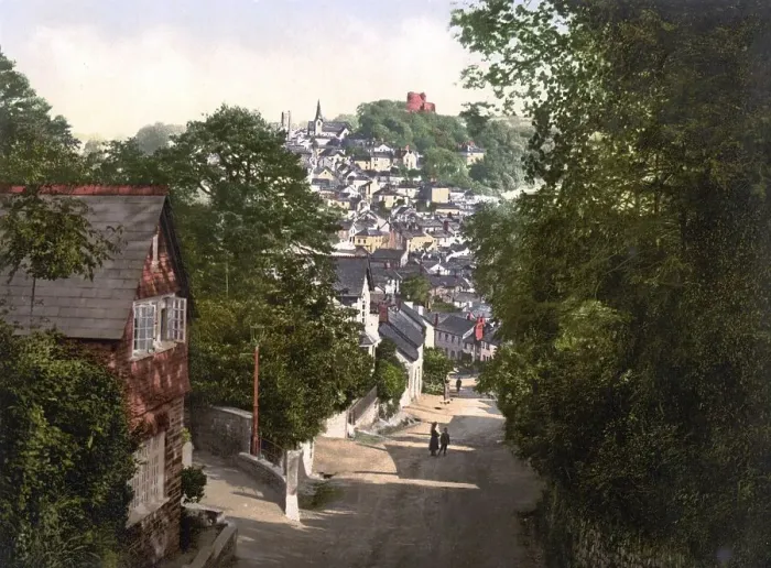 Framed Print : Launceston from St Stephens Framed Print : Launceston from St Stephens