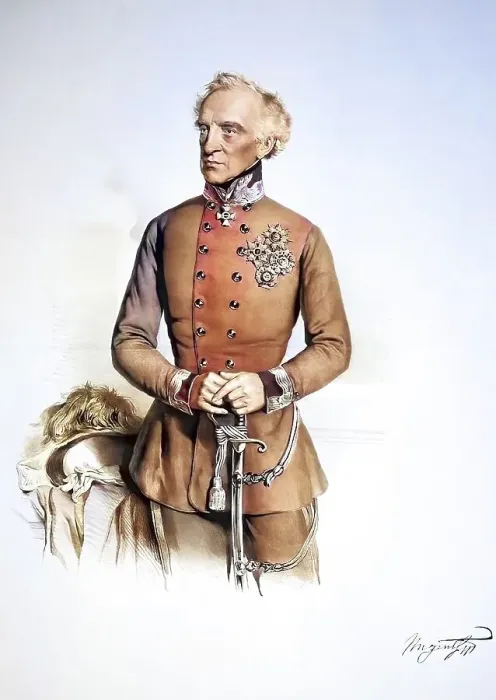 Framed Print : Laval Count Nugent of Westmeath (born 3 November 1777 at Ballynacor in Ireland)