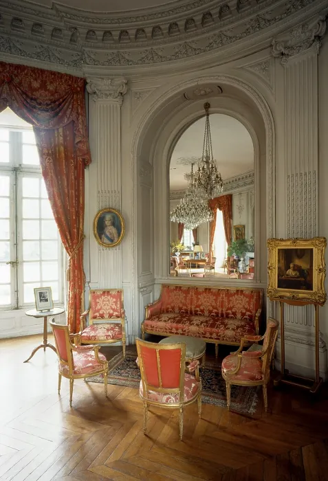Framed Print : Le Lude, Castle, Grand Salon