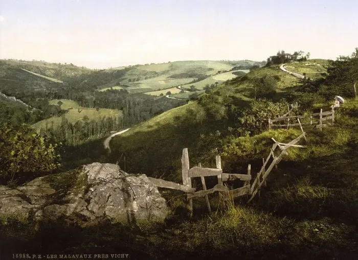 Framed Print : Le Malavaux near Vichy, France