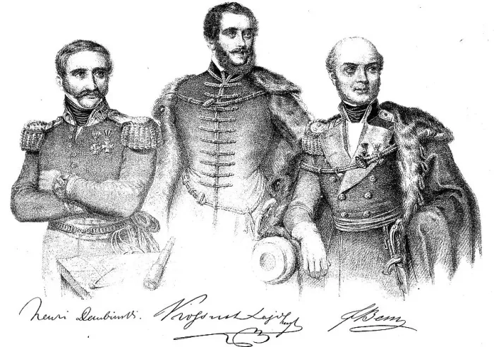 Framed Print : The Leaders of the Hungarian Uprising of 1848-1849