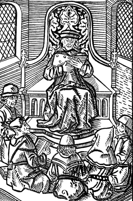 Framed Print : Lecture of a university teacher in Lower Germany Framed Print : Lecture of a university teacher in Lower Germany