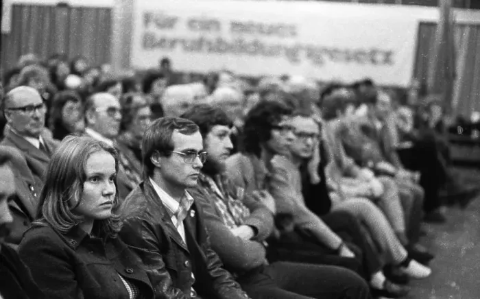 Framed Print : The left-oriented Socialist German Workers Youth (SDAJ)