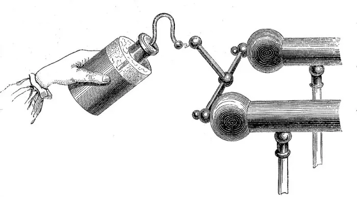Framed Print : Leiden bottle, also Kleist bottle