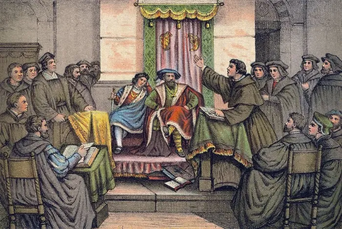 Framed Print : The Leipzig Debate or Leipziger Disputation Framed Print : The Leipzig Debate or Leipziger Disputation