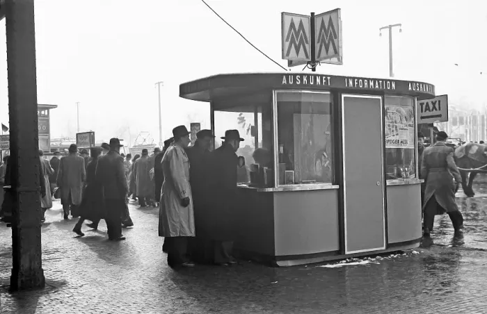 Framed Print : Leipziger Messe, trade fair information