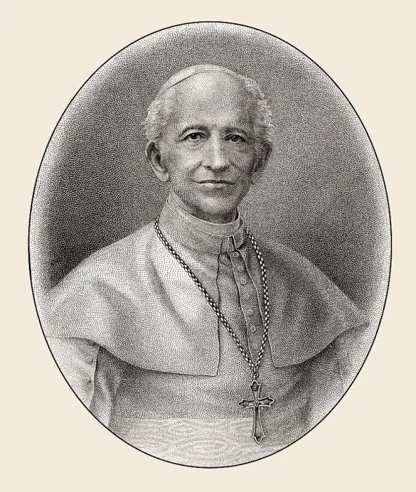 Framed Print : Leo XIII, was Pope from 1878, 1903 Framed Print : Leo XIII, was Pope from 1878, 1903