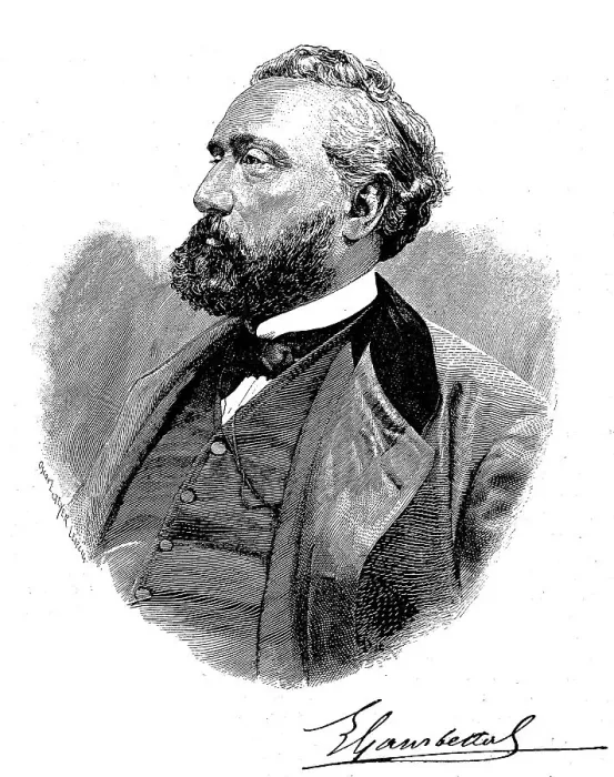 Framed Print : Leon Gambetta, 2 April 1838, 31 December 1882 Framed Print : Leon Gambetta, 2 April 1838, 31 December 1882