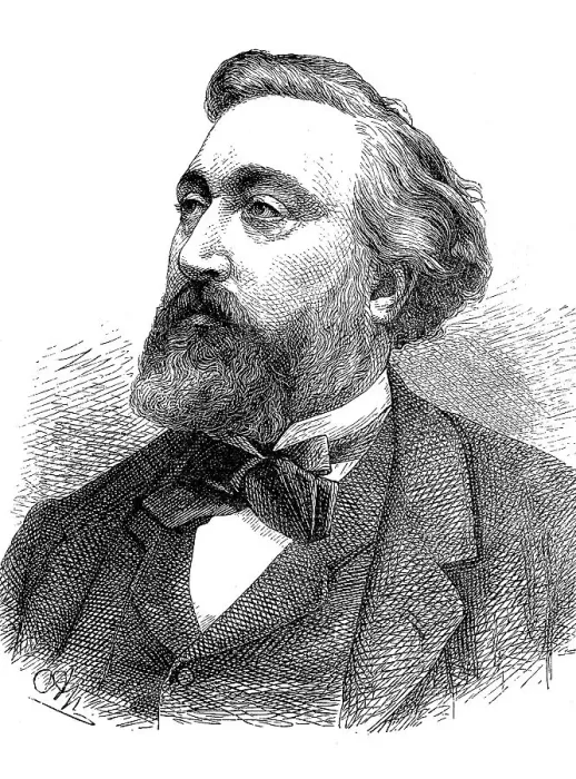 Framed Print : Leon Gambetta, 2 April 1838, 31 December 1882