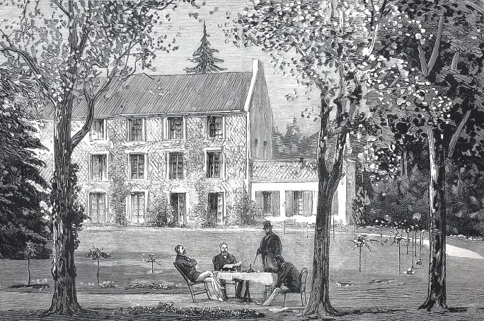 Framed Print : Leon Michel Gambetta (geb. 2. April 1838 in Cahors)