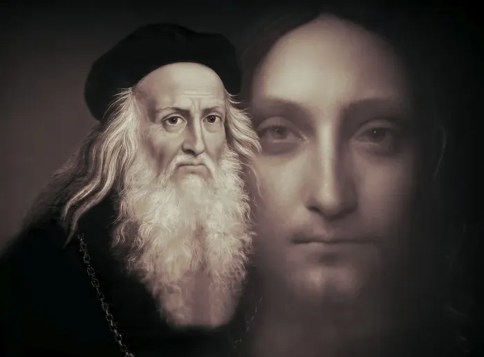 Framed Print : Leonardo da Vinci, 1452 - 1519, Italian painter, sculptor, architect and engineer, the painting Salvator Mundi, Savior of the World, digitally edited Framed Print : Leonardo da Vinci, 1452 - 1519, Italian painter, sculptor, architect and engineer, the painting Salvator Mundi, Savior of the World, digitally edited