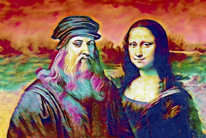 Framed Print : Leonardo da Vinci, 1452 - 1519, Italian painter, sculptor, architect and engineer, the painting la Gioconda, Mona Lisa, digitally edited Framed Print : Leonardo da Vinci, 1452 - 1519, Italian painter, sculptor, architect and engineer, the painting la Gioconda, Mona Lisa, digitally edited