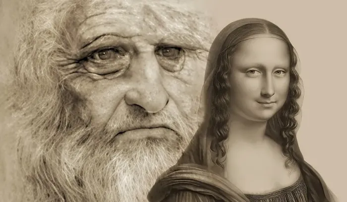 Framed Print : Leonardo da Vinci, 1452 - 1519, Italian painter, sculptor, architect and engineer, the painting la Gioconda, Mona Lisa, digitally edited Framed Print : Leonardo da Vinci, 1452 - 1519, Italian painter, sculptor, architect and engineer, the painting la Gioconda, Mona Lisa, digitally edited