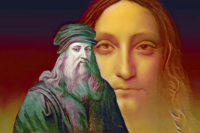Framed Print : Leonardo da Vinci, 1452 - 1519, Italian painter, sculptor, architect and engineer, the painting Salvator Mundi, Savior of the World, digitally edited Framed Print : Leonardo da Vinci, 1452 - 1519, Italian painter, sculptor, architect and engineer, the painting Salvator Mundi, Savior of the World, digitally edited