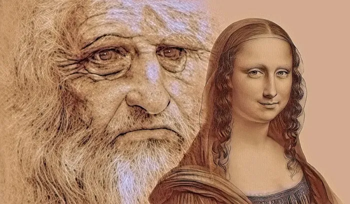 Framed Print : Leonardo da Vinci, 1452 - 1519, Italian painter, sculptor, architect and engineer, the painting la Gioconda, Mona Lisa, digitally edited Framed Print : Leonardo da Vinci, 1452 - 1519, Italian painter, sculptor, architect and engineer, the painting la Gioconda, Mona Lisa, digitally edited