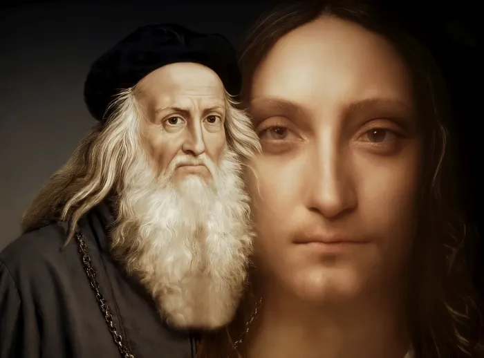 Framed Print : Leonardo da Vinci, 1452 - 1519 Framed Print : Leonardo da Vinci, 1452 - 1519