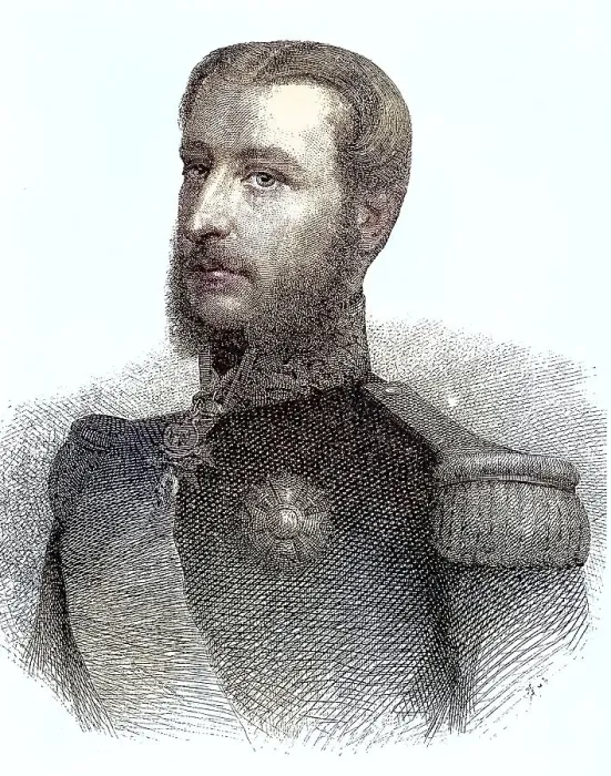 Framed Print : Leopold II, actually Leopold Ludwig Philipp Maria Viktor