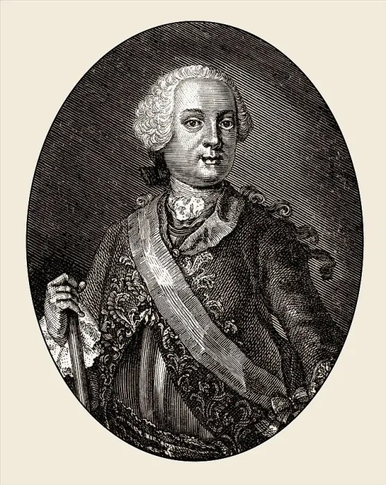Framed Print : Leopold Joseph Graf von Daun, Prince of Thiano Framed Print : Leopold Joseph Graf von Daun, Prince of Thiano