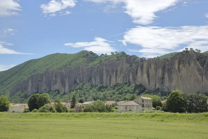 Framed Print : Les Penitents, rock formations Framed Print : Les Penitents, rock formations