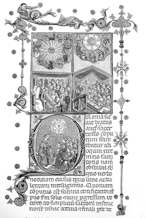 Framed Print : Lesson on the calculation of the movable feast days in the church year Framed Print : Lesson on the calculation of the movable feast days in the church year