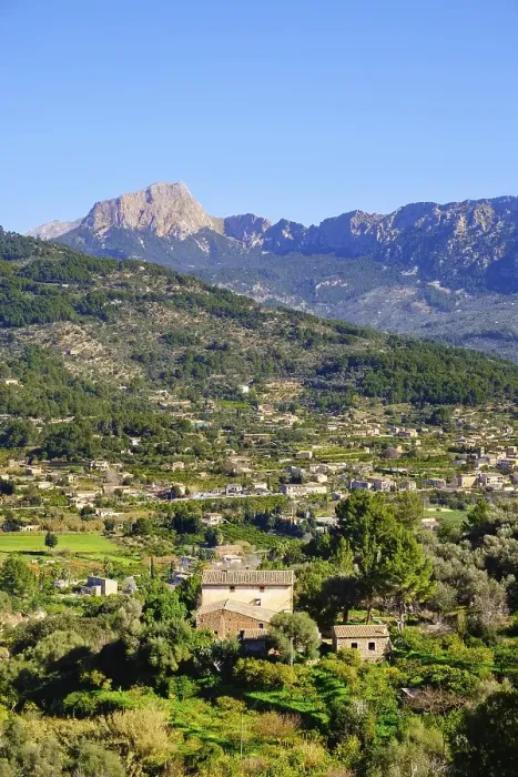 Framed Print : L'Horta near Soller, Serra de Tramuntana