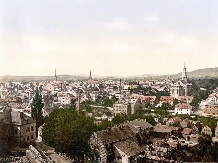 Framed Print : Liberec, Reichenberg, Bohemia, Czech Republic