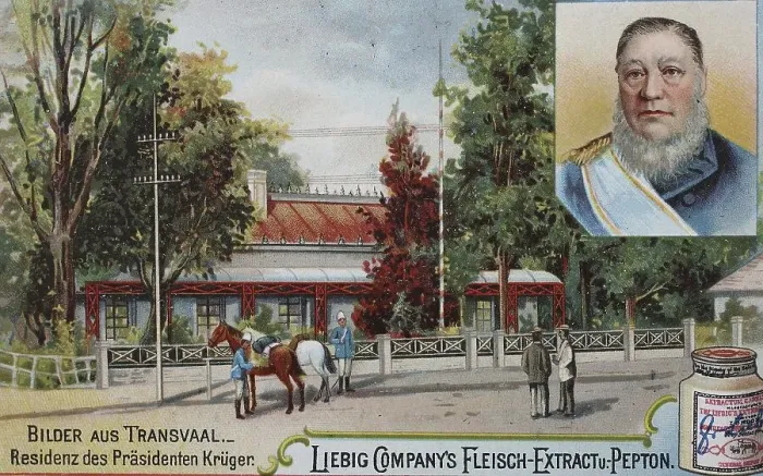 Framed Print : Liebig Picture, Pictures from Transvaal