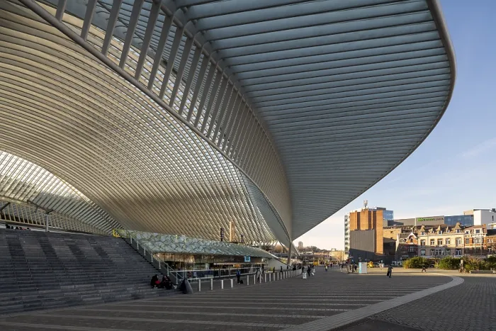 Framed Print : Liege, Liege-Guillemins railway station Framed Print : Liege, Liege-Guillemins railway station