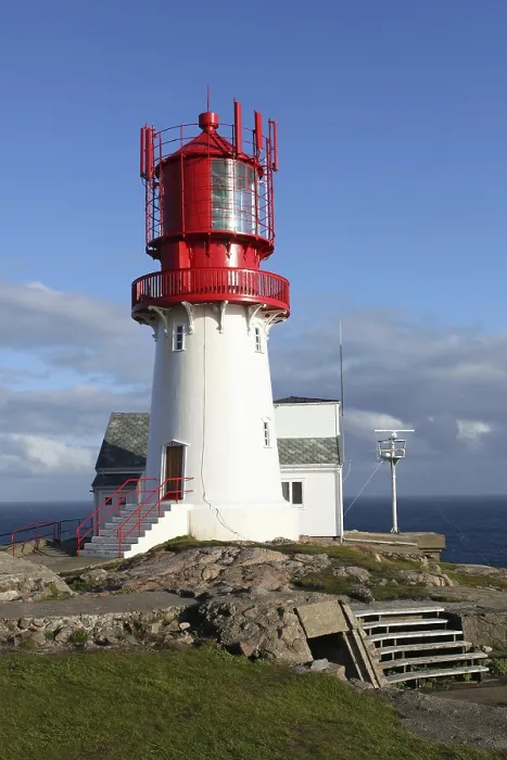 Framed Print : Lighthouse at Cape Lindesnes, Vest-Agder Framed Print : Lighthouse at Cape Lindesnes, Vest-Agder
