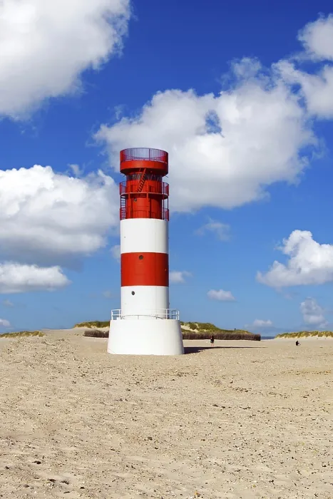 Framed Print : Lighthouse on the dune off the island of Heligoland Framed Print : Lighthouse on the dune off the island of Heligoland