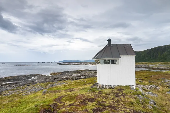 Framed Print : Lighthouse on the island of Andoya Framed Print : Lighthouse on the island of Andoya