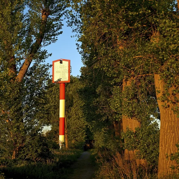Framed Print : Lighthouse front light Bubendey-Ufer at the ferry terminal in atmospheric evening light Framed Print : Lighthouse front light Bubendey-Ufer at the ferry terminal in atmospheric evening light