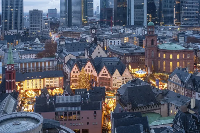 Framed Print : The lights of the Frankfurt Christmas market are shining on the Romerberg in downtown Frankfurt am Main Framed Print : The lights of the Frankfurt Christmas market are shining on the Romerberg in downtown Frankfurt am Main