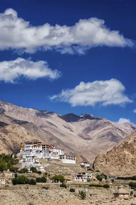 Framed Print : Likir Gompa Tibetan Buddhist monastery in Himalayas