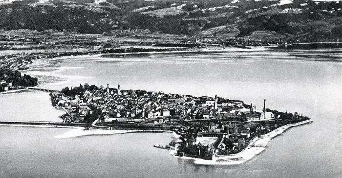 Framed Print : Lindau in the Lake Constance about 1935 Bavarian Swabia Bavaria Germany Framed Print : Lindau in the Lake Constance about 1935 Bavarian Swabia Bavaria Germany