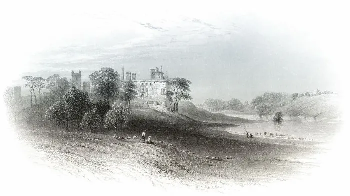 Framed Print : Linlithgow Palace, Stadt Linlithgow