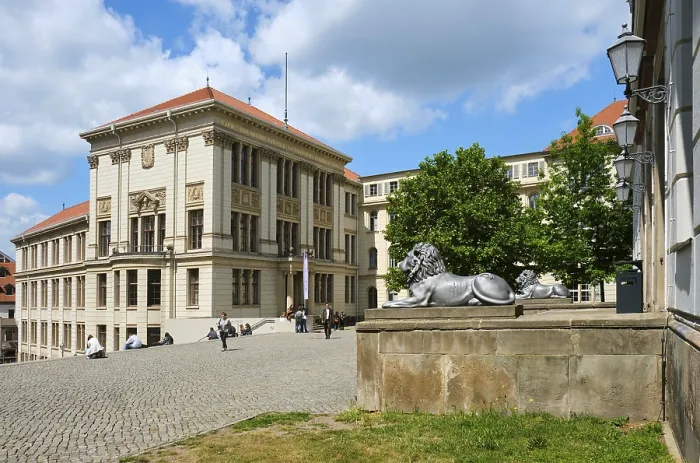 Framed Print : Lion Building and Melanchthonianum