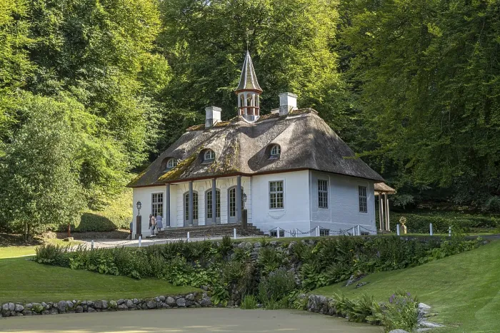 Framed Print : Liselund Castle Country House, Moen Island