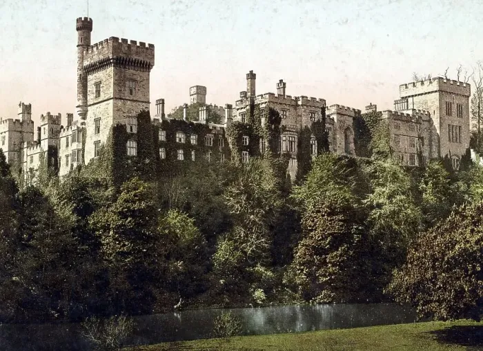 Framed Print : Lismore Castle, a hilltop castle in Lismore in County Waterford