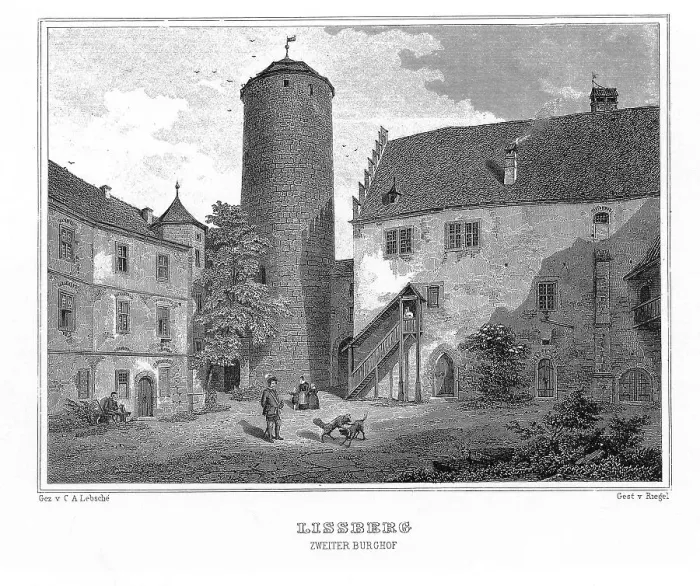 Framed Print : Lissberg, Steigerwald, Upper Franconia